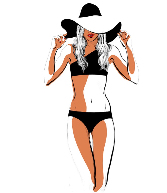 illustration cecile roubio bikini 2.jpg - Ccile ROUBIO | Virginie